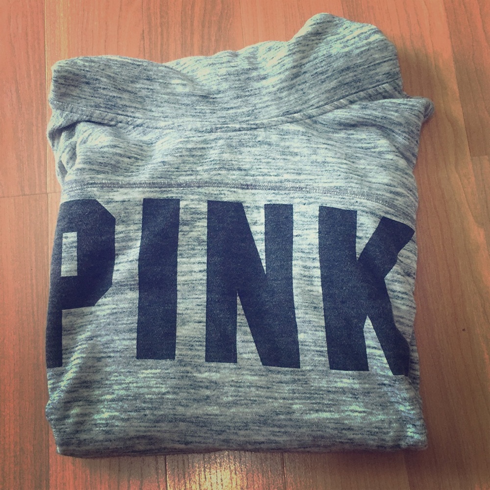 Gray PINK sweatshirt